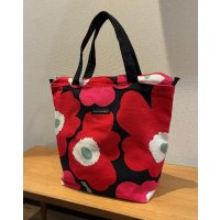90’s【ビンテージ】【marimekko】【マリメッコ】天マチ付き【トートバッグ】 