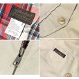 画像2: ~90's ビンテージ【エディーバウアー】【Eddie Bauer】【ベージュｘ裏地赤チェック】 ジップアップブルゾン【サイズM】<br> (2)