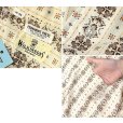 画像2:  ビンテージ【WILKINSONS】ベージュｘ総柄 シャツ  US16-34<br> (2)