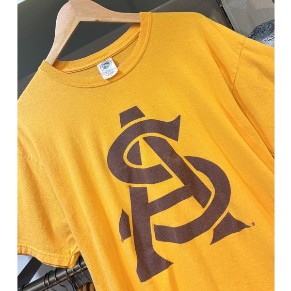 画像3: 【NEW AGENDA】【ビンテージ】ASU アリゾナ州立大学【黄色】【Tシャツ】【サイズL】 