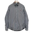 画像1: ビンテージ【ラルフローレン】POLO ralph lauren  【custom fit】紺ｘ青ｘ白ｘ赤 チェック ボタンダウン【コットンシャツ】【サイズＬ】<br> (1)