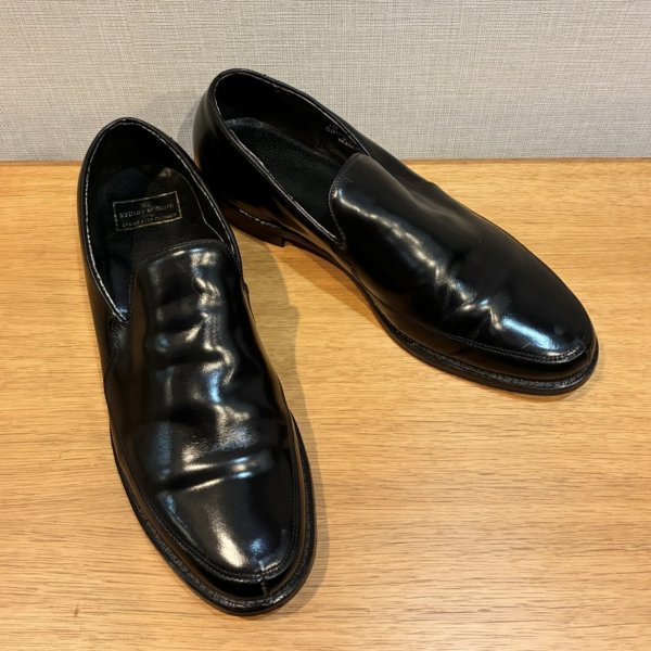 画像1: 【USA製】【STUART MCGUIRE】【スチュアート マクガイア】【黒】スリッポン【ローファー】【10D】【28cm程度】 