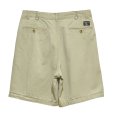 画像3: 90's【ビンテージ】【Eddie Bauer】エディーバウアー 【白タグ】【ベージュ】【２タック】【コットンショーツ】【短パン】【W34】<br> (3)