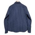 画像4: ビンテージ【BANANA REPUBLIC】バナナリパブリック【紺×白】ストライプ【リネンシャツ】【サイズS】<br> (4)
