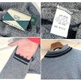 画像2: USA製【５２５】ビンテージ【霜降りグレーｘ黒リブボーダー】【コットンタートルネックセーター】【サイズＭ】<br> (2)