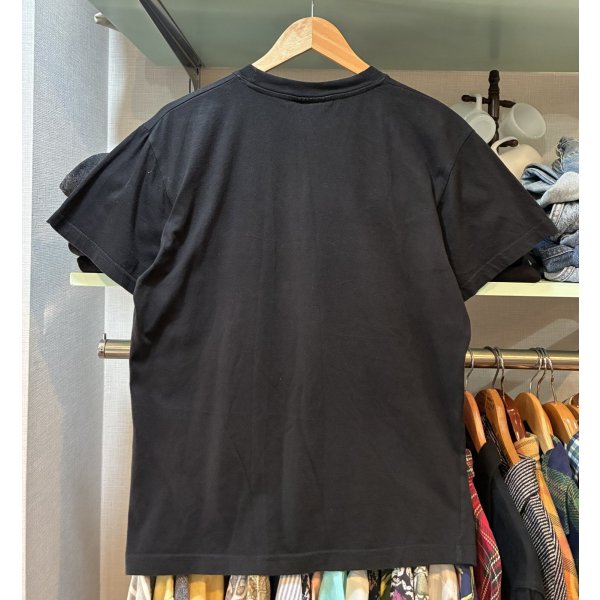 画像4: ビンテージ【zeus】ゼウス【レオナルドダヴィンチ】イタリア【黒】【Ｔシャツ】【サイズM】 