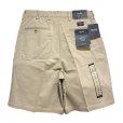 画像3: デッドストック 【nautica】ノーティカ【ベージュ】２タック【ショートパンツ】【短パン】【コットンショーツ】【ｗ32】<br> (3)