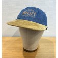 画像1: 程度良好!! 00’ｓ【HAGGAR】 ハガー【ビンテージ】【デニム×スウェード】キャップ<br> (1)