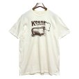 画像1: ほぼ未使用!!【ビンテージ】american apparel アメリカンアパレル【羊】keens chaphouse【クリーム】【Ｔシャツ】【サイズXL】<br> (1)