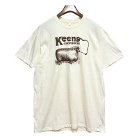 ほぼ未使用!!【ビンテージ】american apparel アメリカンアパレル【羊】keens chaphouse【クリーム】【Ｔシャツ】【サイズXL】 