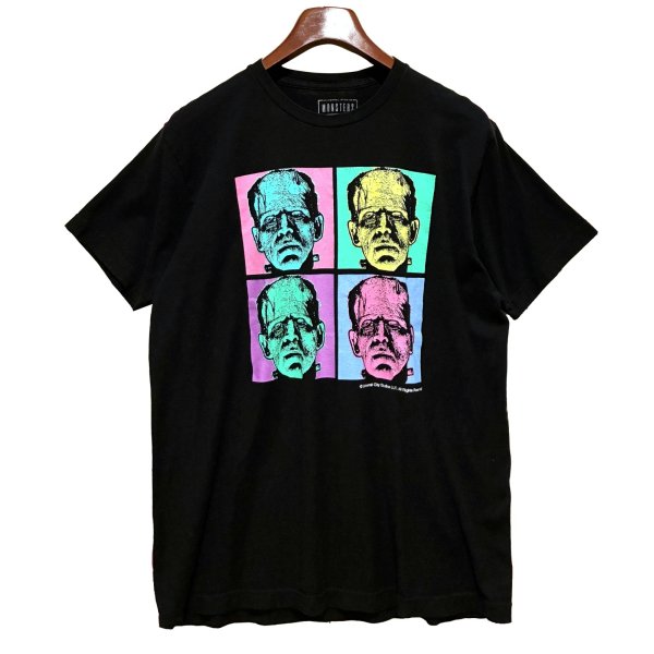 画像1: ビンテージ【ユニバーサルスタジオ】フランケンシュタイン【モンスターズ】黒【Tシャツ】【サイズL】 