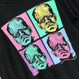 画像3: ビンテージ【ユニバーサルスタジオ】フランケンシュタイン【モンスターズ】黒【Tシャツ】【サイズL】<br> (3)