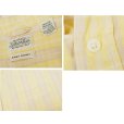 画像2: ビンテージ【St.John's Bay】セントジョンズベイ【EASY SHIRT】【黄色】チェック【ボタンダウンシャツ】半袖シャツ【サイズM】<br> (2)