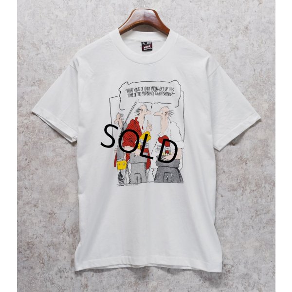 画像3: 90's【USA製】 ビンテージ【FRUIT OF THE LOOM 】フルーツオブザルーム【what kind of~】アメリカンジョーク【 Tシャツ】【サイズＬ】 