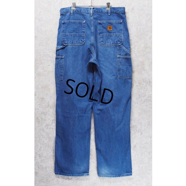 画像5: 【ビンテージ】【カーハート】【carhartt】【デニム】【ペインターパンツ】【36ｘ32】 