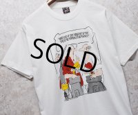 90's【USA製】 ビンテージ【FRUIT OF THE LOOM 】フルーツオブザルーム【what kind of~】アメリカンジョーク【 Tシャツ】【サイズＬ】 
