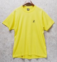90's【USA製】ビンテージ【SCREEN STARS】スクリーンスターズ シングルステッチ【AT＆T】【黄色】【Tシャツ】【サイズXL】 