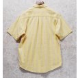 画像3: ビンテージ【St.John's Bay】セントジョンズベイ【EASY SHIRT】【黄色】チェック【ボタンダウンシャツ】半袖シャツ【サイズM】<br> (3)