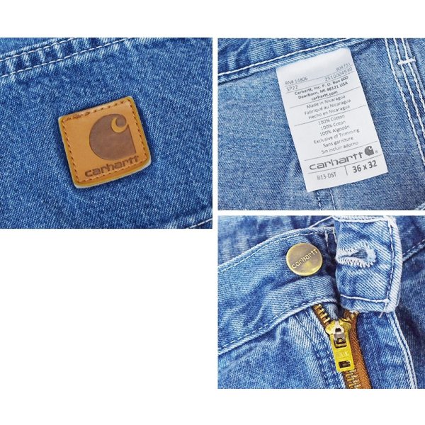 画像3: 【ビンテージ】【カーハート】【carhartt】【デニム】【ペインターパンツ】【36ｘ32】 