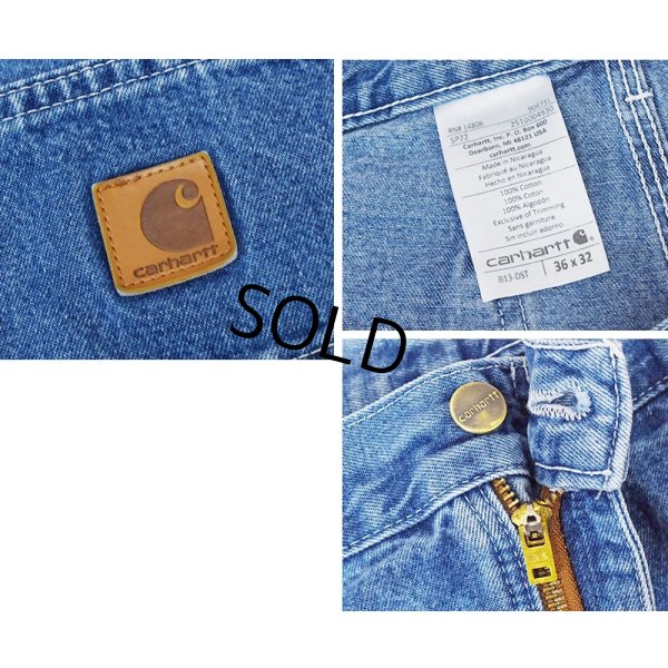 画像3: 【ビンテージ】【カーハート】【carhartt】【デニム】【ペインターパンツ】【36ｘ32】 