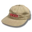 画像1: 【デッドストック】USA製【ビンテージ】【NEW ENGLAND CAP SAVE THE BAY】【ベージュ】【コットンキャップ】【ＢＢキャップ】<br> (1)