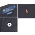 画像2: 【ビンテージ】【オールドラルフローレン】POLO RALPH LAUREN 【黒】無地 コットン【ポロシャツ】【サイズM】 <br> (2)
