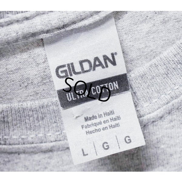 画像3: ビンテージ【GILDAN】【ギルダン】【prestige worldwide】ヨット【グレー】プリント【Tシャツ】【サイズL】 