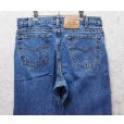 画像4: 90's【USA製】ビンテージ【LEVI'S】【リーバイス550】５５０【デニムパンツ】【ブルーデニム】【38ｘ31】<br> (4)
