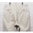 画像5: 90's~【ラルフローレン】POLO RALPH LAUREN【ベージュ】2タック【コットンパンツ】テーパードシルエット【36×32】<br> (5)
