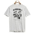 画像3: 【90's】【USA製】【ビンテージ】【JERZEES】ジャージーズ【JAIL HOUSE ROCK IL】プリント【グレー】【Tシャツ】【サイズL】<br> (3)