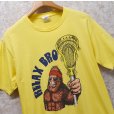画像1: ビンテージ【port & company】ポートアンドカンパニー【RELAX BRO】ビッグフットｘラクロス【Ｔシャツ】【サイズＭ】<br> (1)