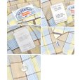 画像2: 80's~【USA製】【ビンテージ】【LEVI'S】【リーバイス】【茶ｘ黄ｘ水色】チェック柄【長袖シャツ】ロングスリーブシャツ【サイズXL】<br> (2)