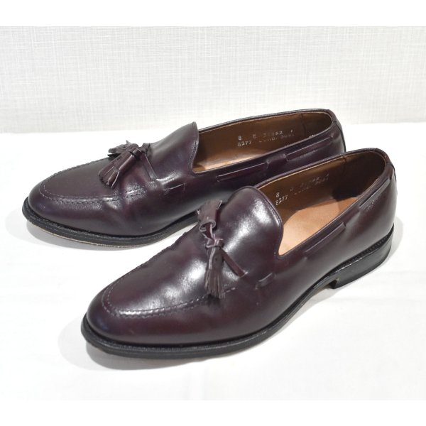 画像3: 【USA製】ビンテージ【アレンエドモンズ】【Allen Edmonds】【Grayson】バーガンディ【タッセルローファー】【８E】【26cm程度】 