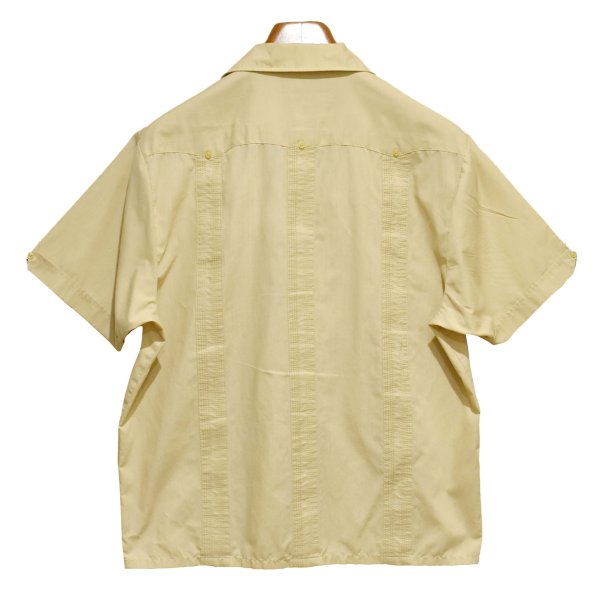 画像3: 【ビンテージ】THE HAVANERA SHIRTS【ベージュ】キューバシャツ【半袖開襟シャツ】オープンカラーシャツ【サイズM】  