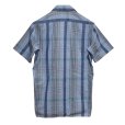 画像3: ビンテージ【pierre cardin】ピエールカルダン【青チェック】半袖【シャツ】【サイズS】<br> (3)