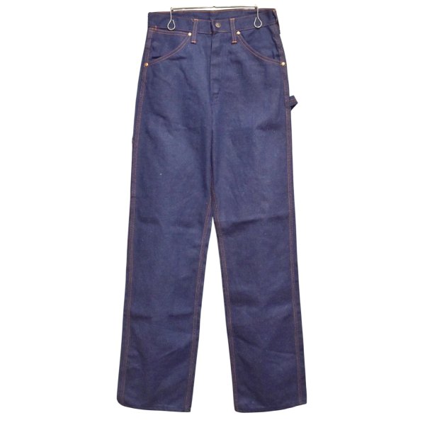 画像3: 【デッドストック】70's【ビンテージ】【ラングラー】【wrangler】ペインターパンツ【デニムパンツ】デニムペインター【27×32】 