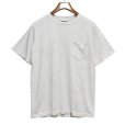 画像1: 90's~【USA製】 ビンテージ【ディッキーズ】【Dickies】【ライトグレー】【無地】【ポケット付き】【Tシャツ】【サイズM】<br> (1)
