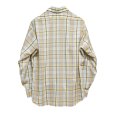 画像3: 80's~【USA製】【ビンテージ】【LEVI'S】【リーバイス】【茶ｘ黄ｘ水色】チェック柄【長袖シャツ】ロングスリーブシャツ【サイズXL】<br> (3)