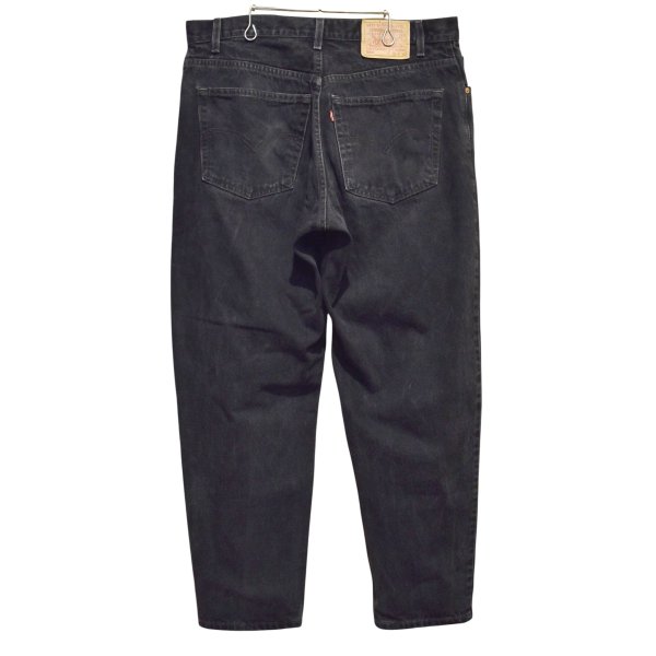 画像4: 90’【ビンテージ】【メキシコ製】【LEVI'S】【リーバイス】560 ブラック 黒【テーパード】【デニムパンツ】【36Ｘ30】 