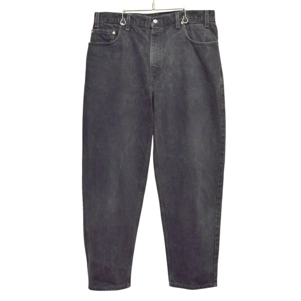 画像2: 90’【ビンテージ】【メキシコ製】【LEVI'S】【リーバイス】560 ブラック 黒【テーパード】【デニムパンツ】【36Ｘ30】 