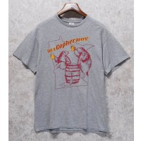 ビンテージ【DELTA】デルタ【Let's Gopher Beers!】【ゴーファー】【アニマル】【プリントTシャツ】【サイズL】