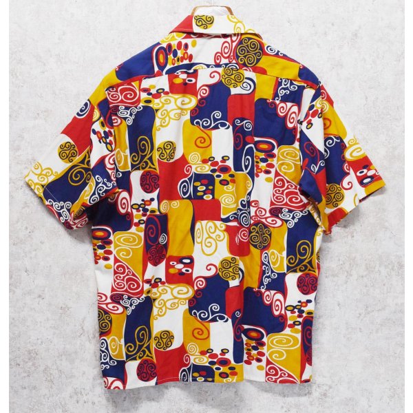 画像4: 70’ｓ【ビンテージ】【McGREGOR】【マクレガー】【SCOTSET】【総柄】【半袖シャツ】【L】