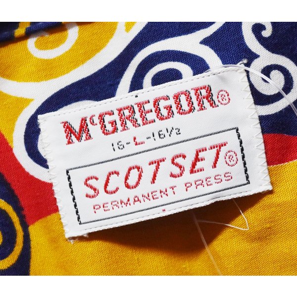 画像2: 70’ｓ【ビンテージ】【McGREGOR】【マクレガー】【SCOTSET】【総柄】【半袖シャツ】【L】