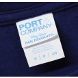 画像3: 【90's】ビンテージ【PORT & COMPANY】【NO FARMERS NO FOOD NO FUTURE】【プリントTシャツ】【ネイビー】【S】 (3)