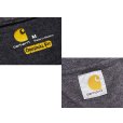 画像3: ビンテージ【Carhartt】カーハート【Original Fit】【ポケット付きTシャツ】【チャコールグレー】【M】 (3)