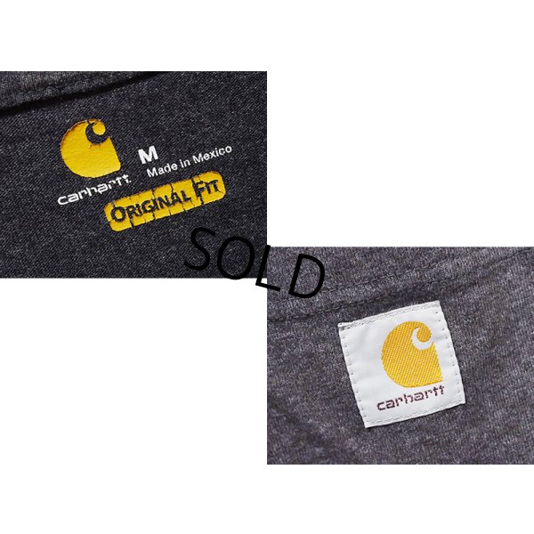 画像3: ビンテージ【Carhartt】カーハート【Original Fit】【ポケット付きTシャツ】【チャコールグレー】【M】