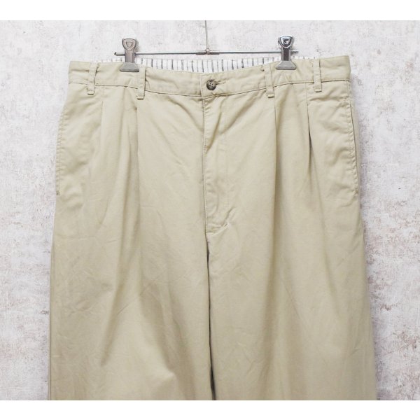 画像1: 【90's】【ビンテージ】【オールドギャップ】【OLD GAP】【2タック】【チノパンツ】【36×34】