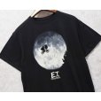 画像1: ビンテージ【E.T.】【グラフィックプリント】映画プリント【Tシャツ】【ブラック】【XL】 (1)