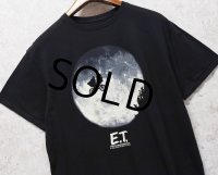 ビンテージ【E.T.】【グラフィックプリント】映画プリント【Tシャツ】【ブラック】【XL】