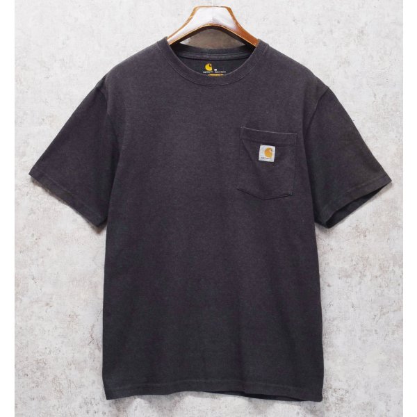 画像2: ビンテージ【Carhartt】カーハート【Original Fit】【ポケット付きTシャツ】【チャコールグレー】【M】